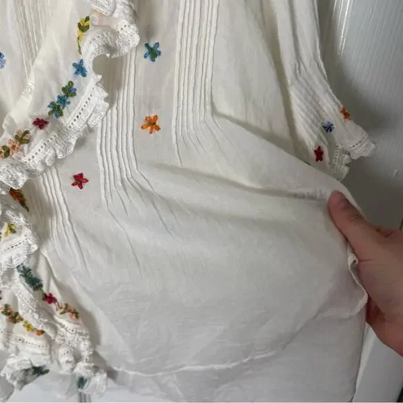 Doen Hettie Top in Sea Salt M - Picture 3 of 12